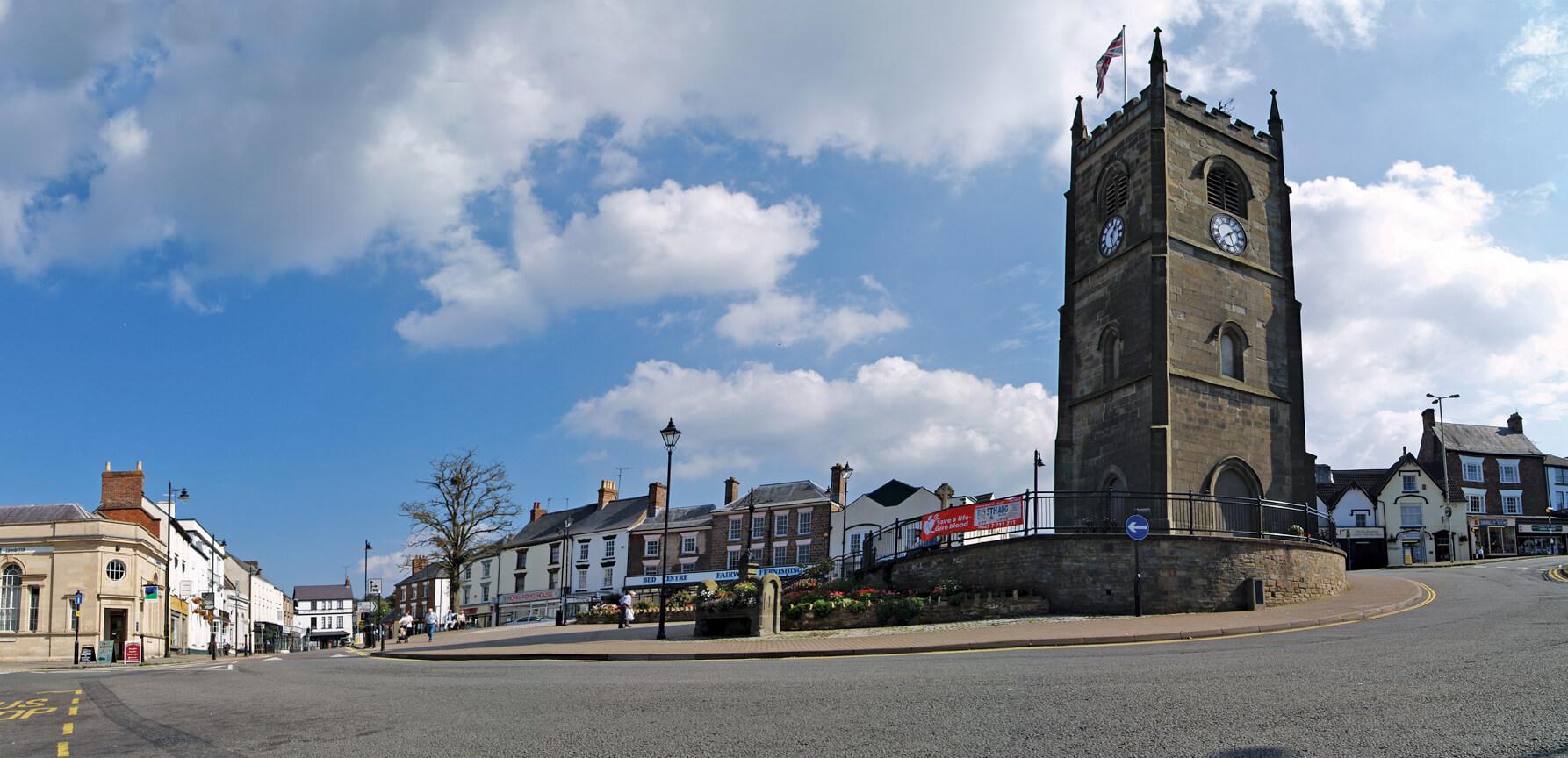 Coleford_market_place_wide